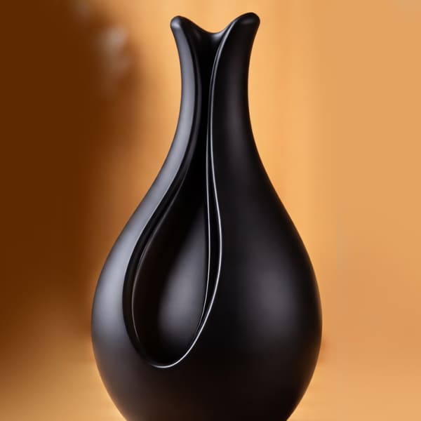 Sculpted Matte Vase