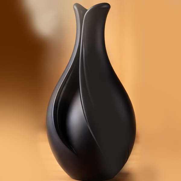 Sculpted Matte Vase